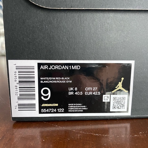 Nike Air Jordan 1’s Size 9 - Picture 5 of 6